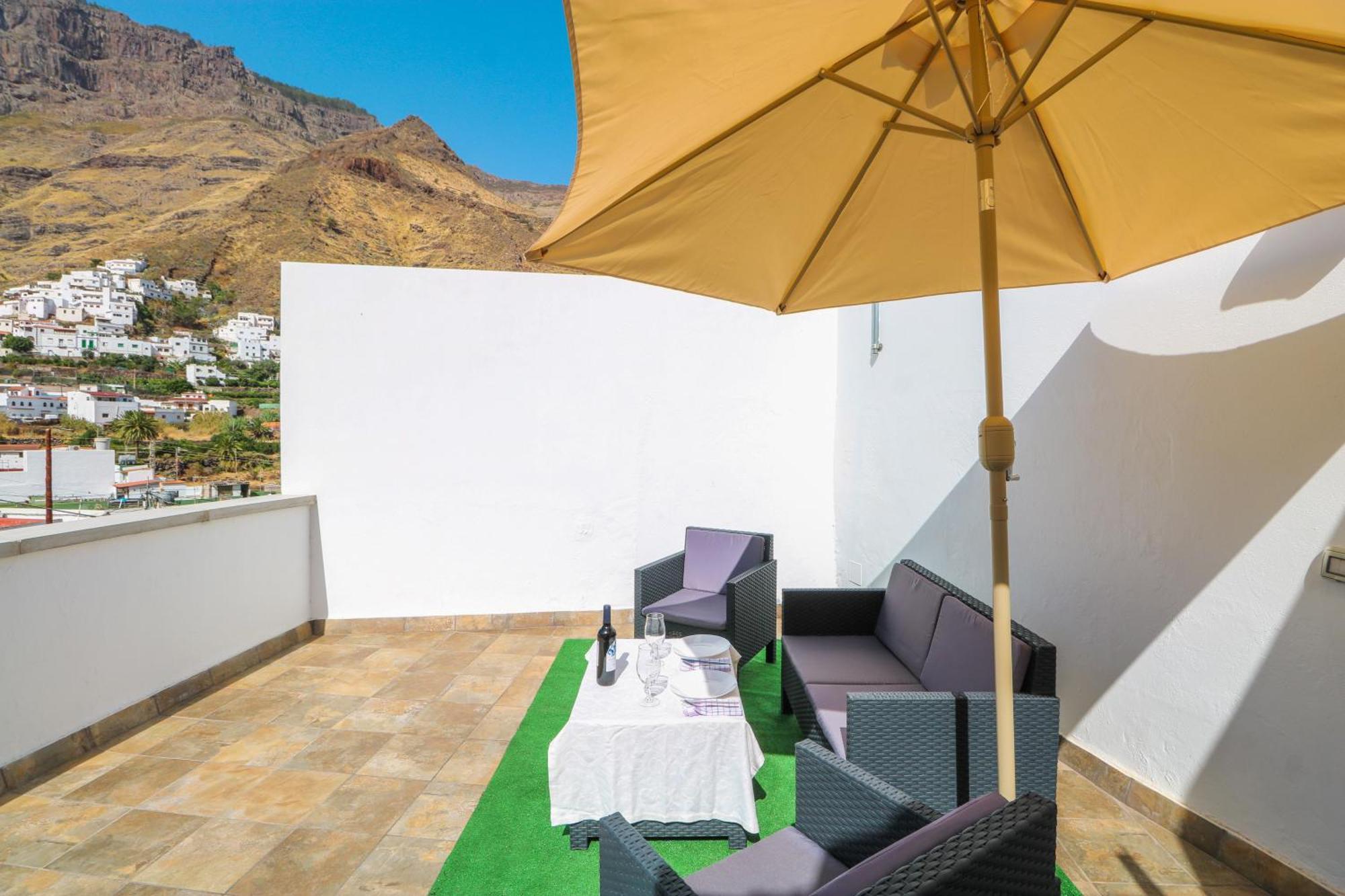 Valley Views Apartment In Agaete 阿格特 外观 照片